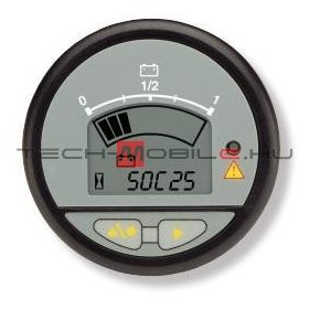 CAN-es kijelző akkumulátor felügyeleti rendszerekhez