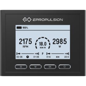 E-serie akkumulátor külső kijelző