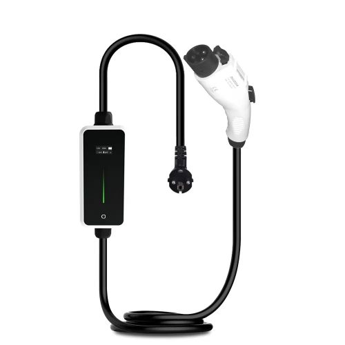 elektromos autó töltőkábel Type 1 EVSE állítható, 6-16A, 5 m, DUOSIDA
