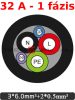 kábel - elektromos autó töltőkábel 3G6+2x0,5 EV07EE-H