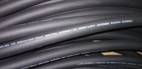 kábel - elektromos autó töltőkábel 5G6+1x0,75