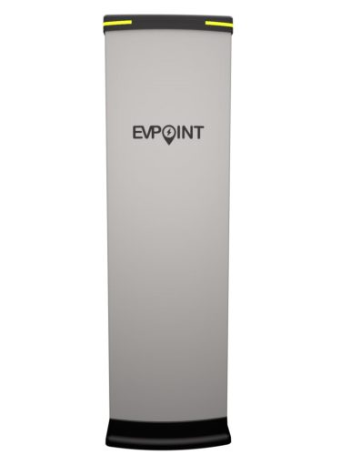 EVPoint elektromos autó töltőoszlop 2x22 kW, Type2 aljzat, 3 fázis, 32 A + WIFI + 4G + LAN