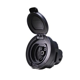   töltő csatlakozóaljzat zárófüles Type 2 (IEC-62196), AC, 32 A