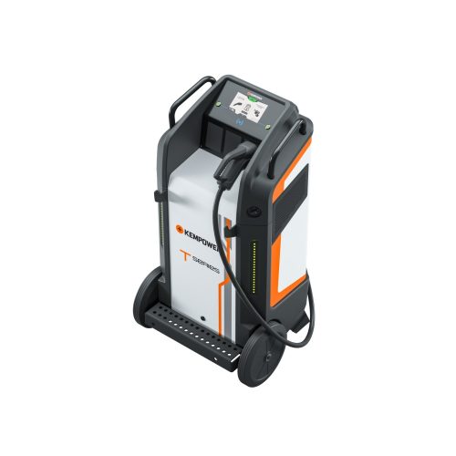 elektromos autó töltő - mobil villámtöltő állomás 40 kW 800 Vdc, CCS2, Kempower
