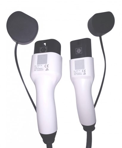 elektromos autó töltőkábel - Type 2 / Type 2, 3×32 A, 5 m, fekete, AURORA