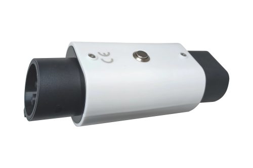 Töltőcsatlakozó konverter Type 2-ről Type 1-re