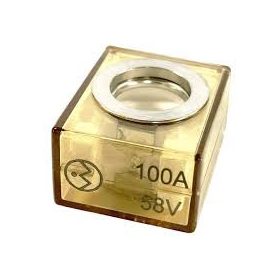 Akkumulátor csatlakozó biztosíték 100A, 58V, (MRBF)