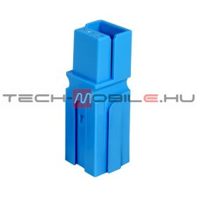   Nagy áramú akkumulátor csatlakozó, Anderson Powerpole típusú,  PP15/45 ház - kék