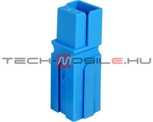 Nagy áramú akkumulátor csatlakozó, Anderson Powerpole típusú,  PP15/45 ház - kék