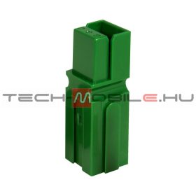   Nagy áramú akkumulátor csatlakozó, Anderson Powerpole típusú,  PP15/45 ház - zöld