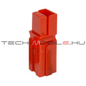   Nagy áramú akkumulátor csatlakozó, Anderson Powerpole típusú, PP15/45 ház - piros