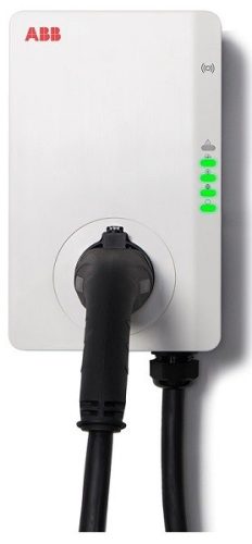 Terra AC fali töltő 22 kW, 3×32 A, 5 m Type 2 kábel, SMART (W22-G5-R-C-0)